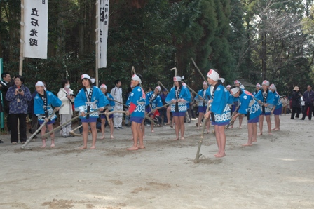 南方神社春祭に伴う芸能(田打)