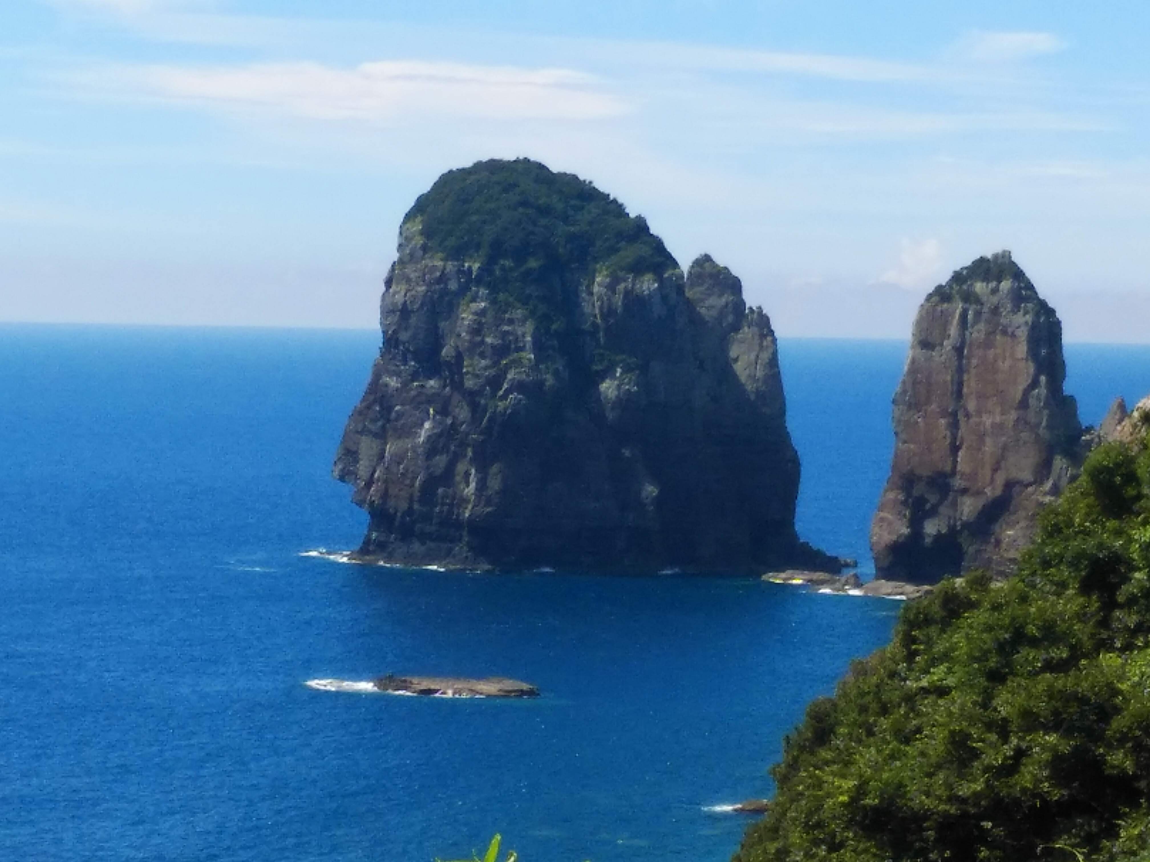 【漫画登場シーン】瀬々野浦地区（前の平展望所・診療所）