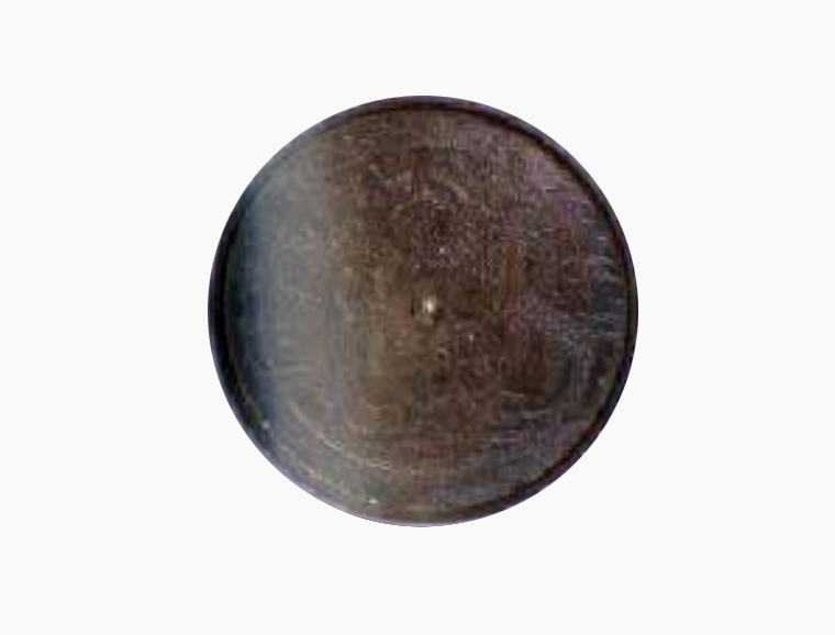 柏樹鷹狩鏡 一面