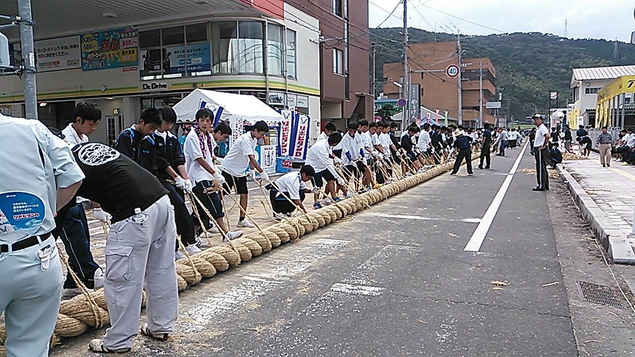 川内大綱引