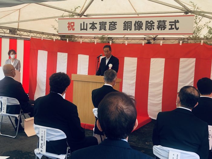 顕彰委員会幹事長・中野義彦氏