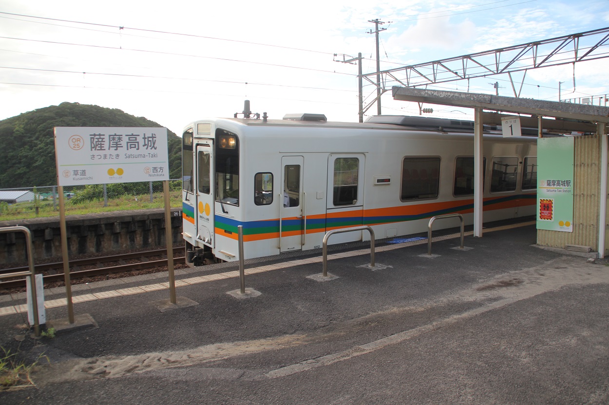 プライベートビーチのある駅「薩摩高城駅」