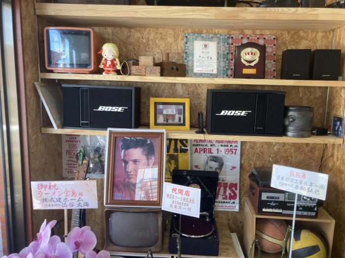 ラーメン宝島のキビナゴラーメン