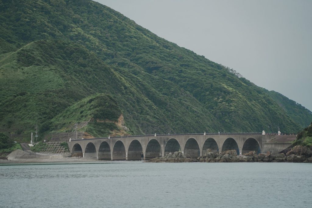 観光船かのこから見える風景
