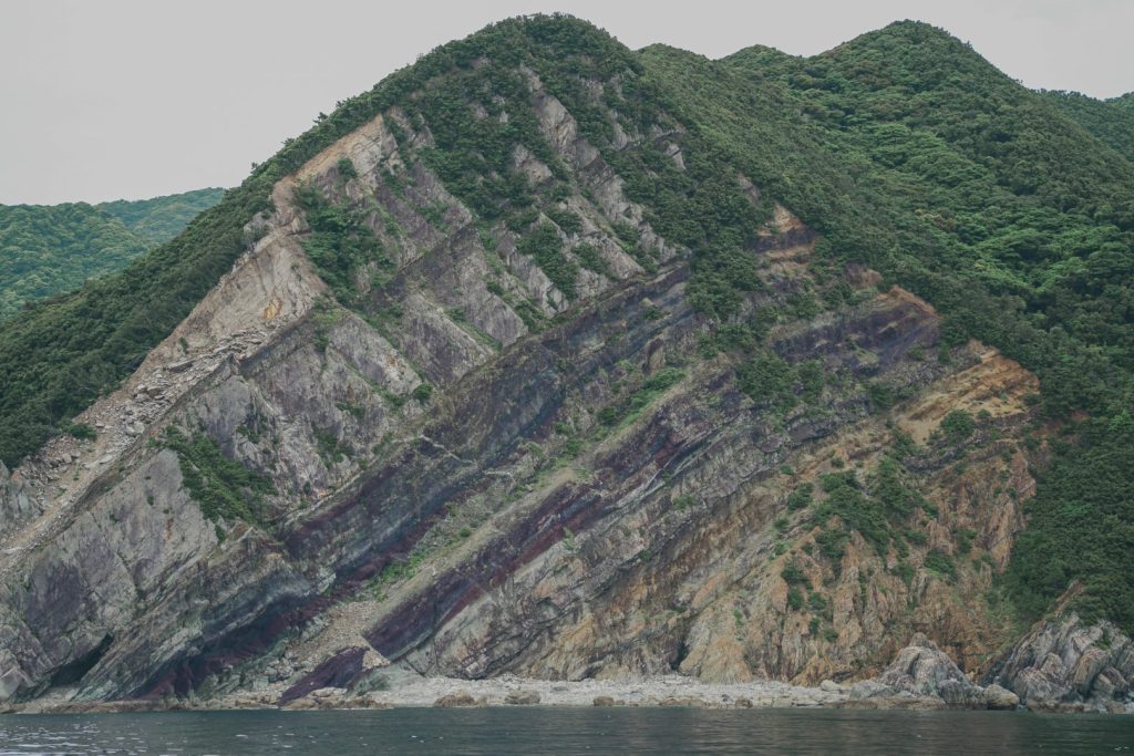 観光船かのこから見える風景