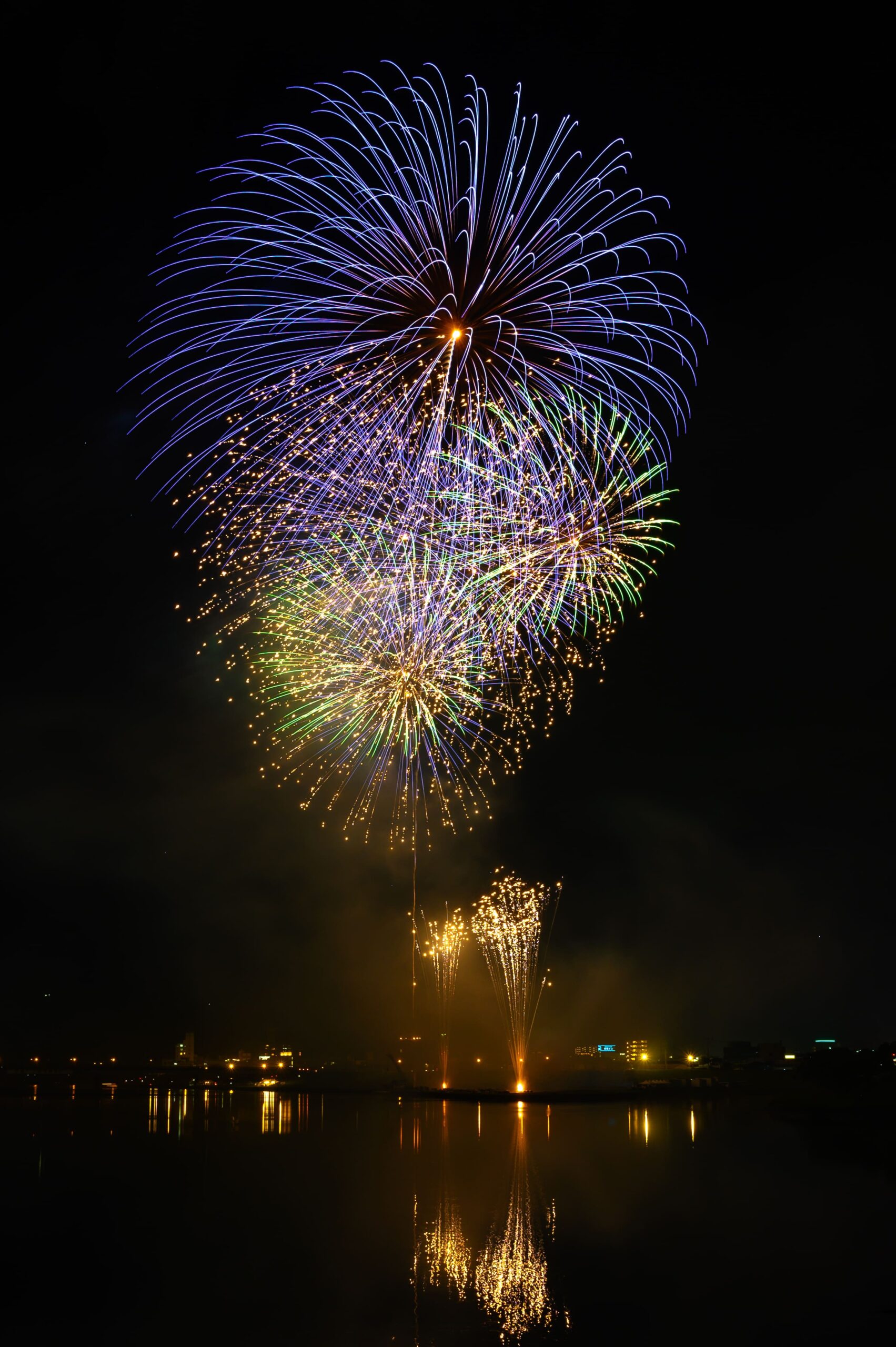 川内川花火大会10
