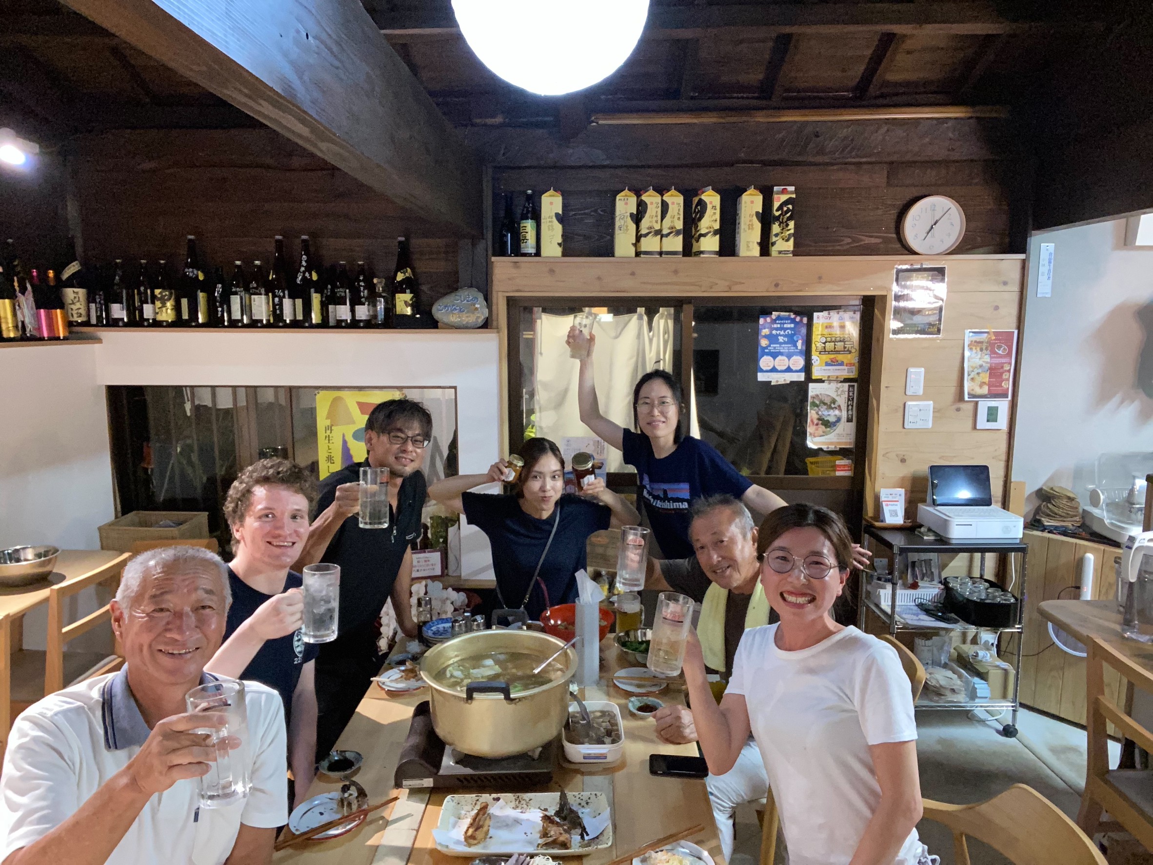 かわんぐいでの交流会